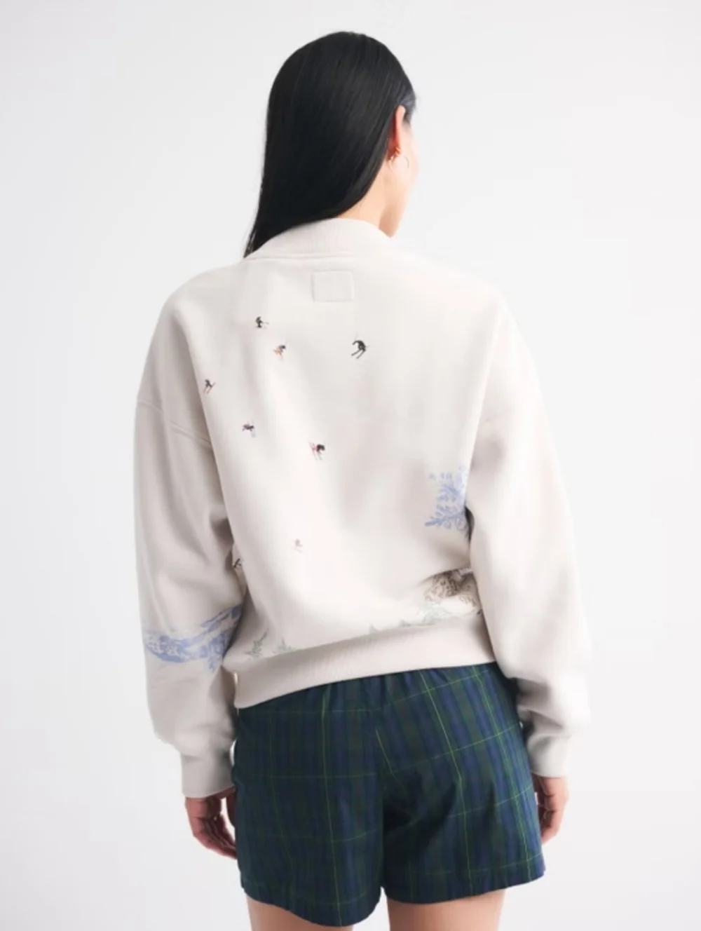 Abercrombie and fitch Apres Ski destination vintage crew neck Sweater - Picture 3 of 16